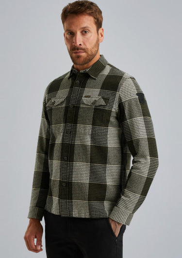 PSI2508214 6416 | Hemdjacke mit Karomuster